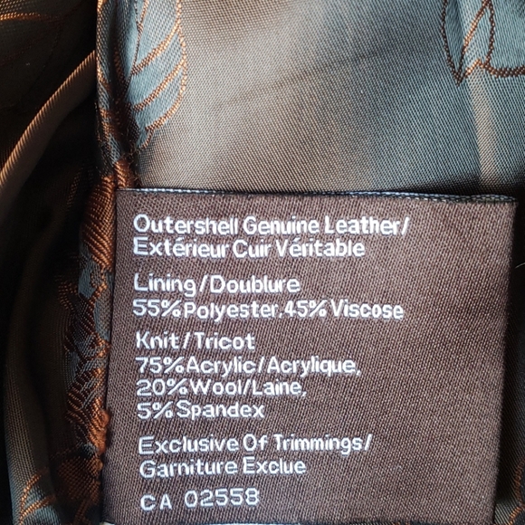 Danier Leather Jacket. - Picture 3 of 5